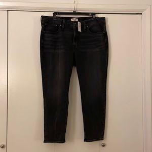NWT Madewell perfect vintage black jeans